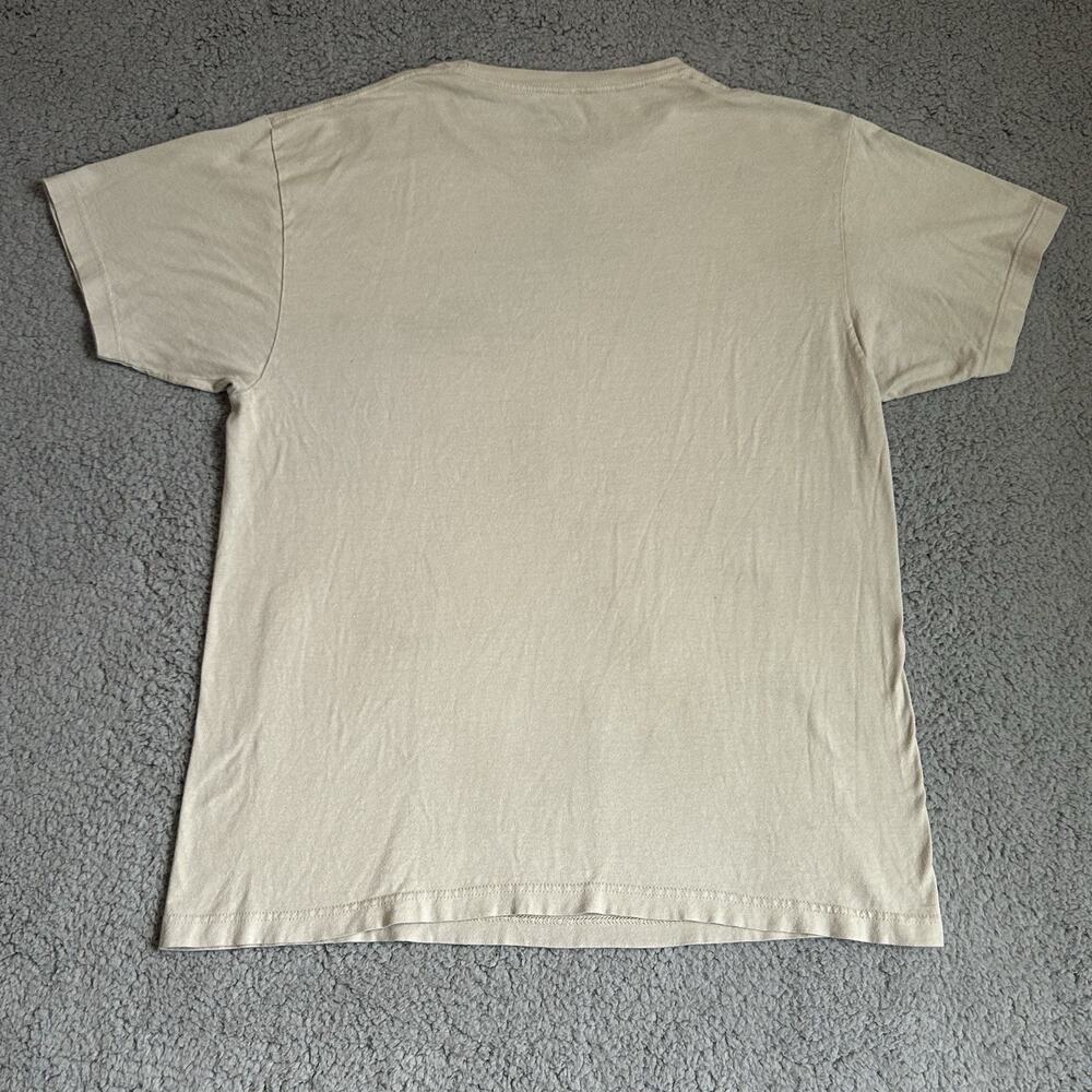 Dragon Ball Z Men T-Shirt Size L Beige Super Hero Son Goku Graphic Tee - Picture 12 of 13